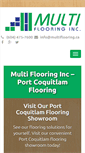 Mobile Screenshot of multiflooring.ca